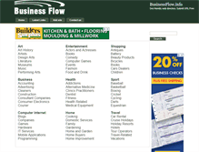 Tablet Screenshot of businessflow.info